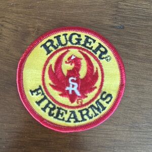 $5 bundled - 🆕 Ruger Firearms Patch in Red and Yellow
